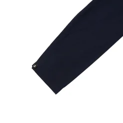 Utility Jacket - Dark Navy Cotton Reverse Sateen