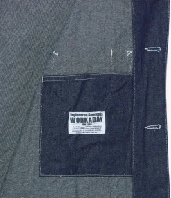 Utility Jacket - Indigo Industrial 8oz Denim