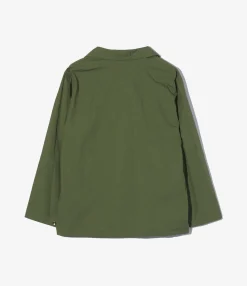 Utility Jacket - Olive Cotton Ripstop