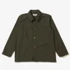 Utility Jacket - Olive Heavyweight Cotton Ripstop