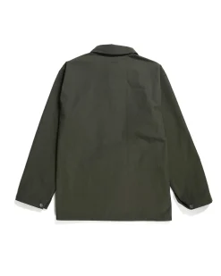 Utility Jacket - Olive Heavyweight Cotton Ripstop