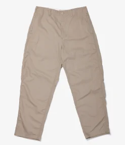 Utility Pant - Khaki Cotton Ripstop