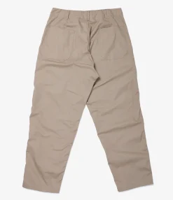 Utility Pant - Khaki Cotton Ripstop