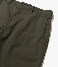 Utility Pant - Olive Heavyweight Cotton Ripstop