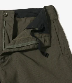 Utility Pant - Olive Heavyweight Cotton Ripstop
