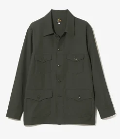 Utility Shirt - Green - Cavalry Twill