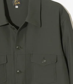 Utility Shirt - Green - Cavalry Twill