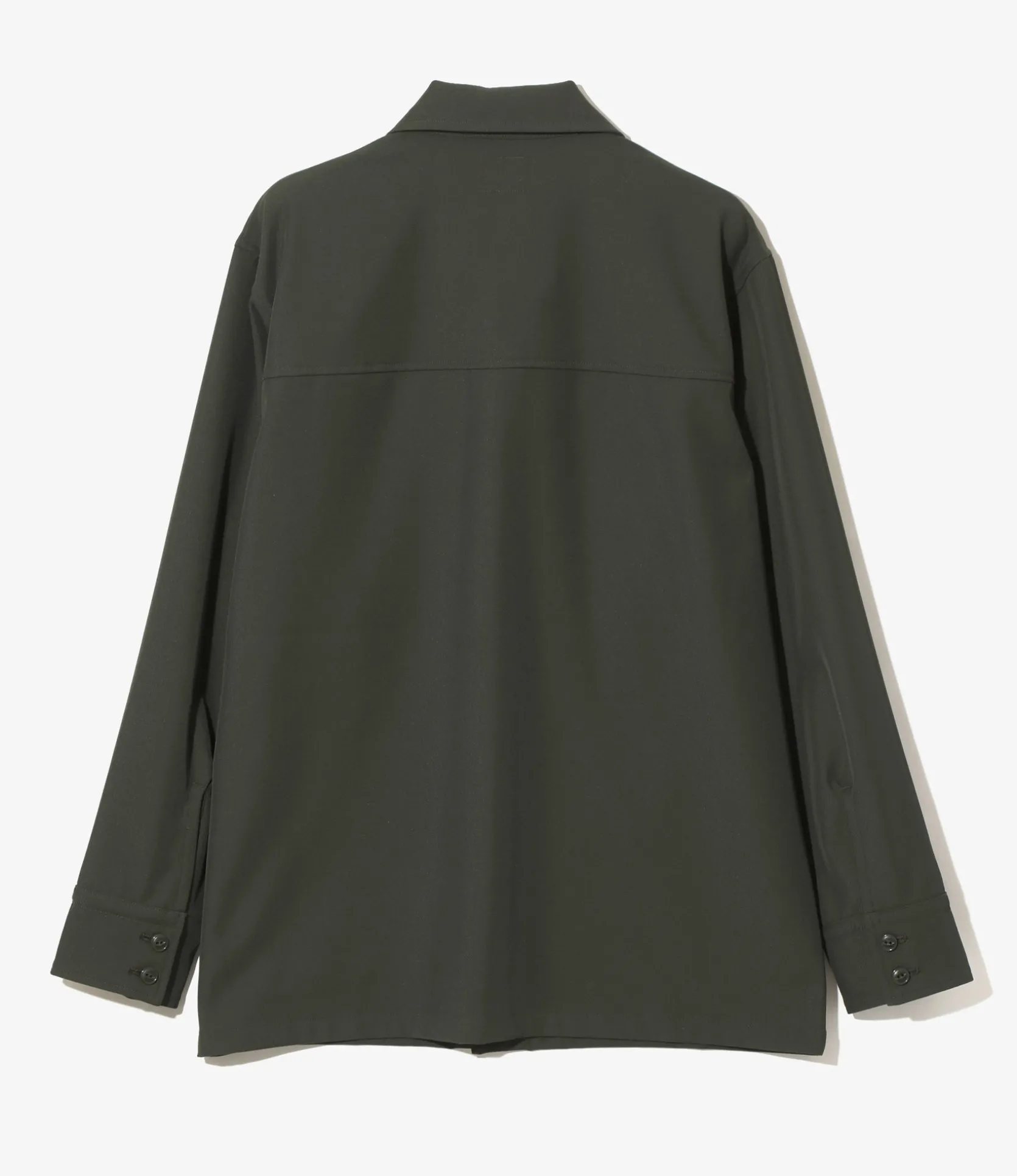 Utility Shirt - Green - Cavalry Twill
