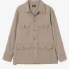 Utility Shirt - Taupe - Cavalry Twill