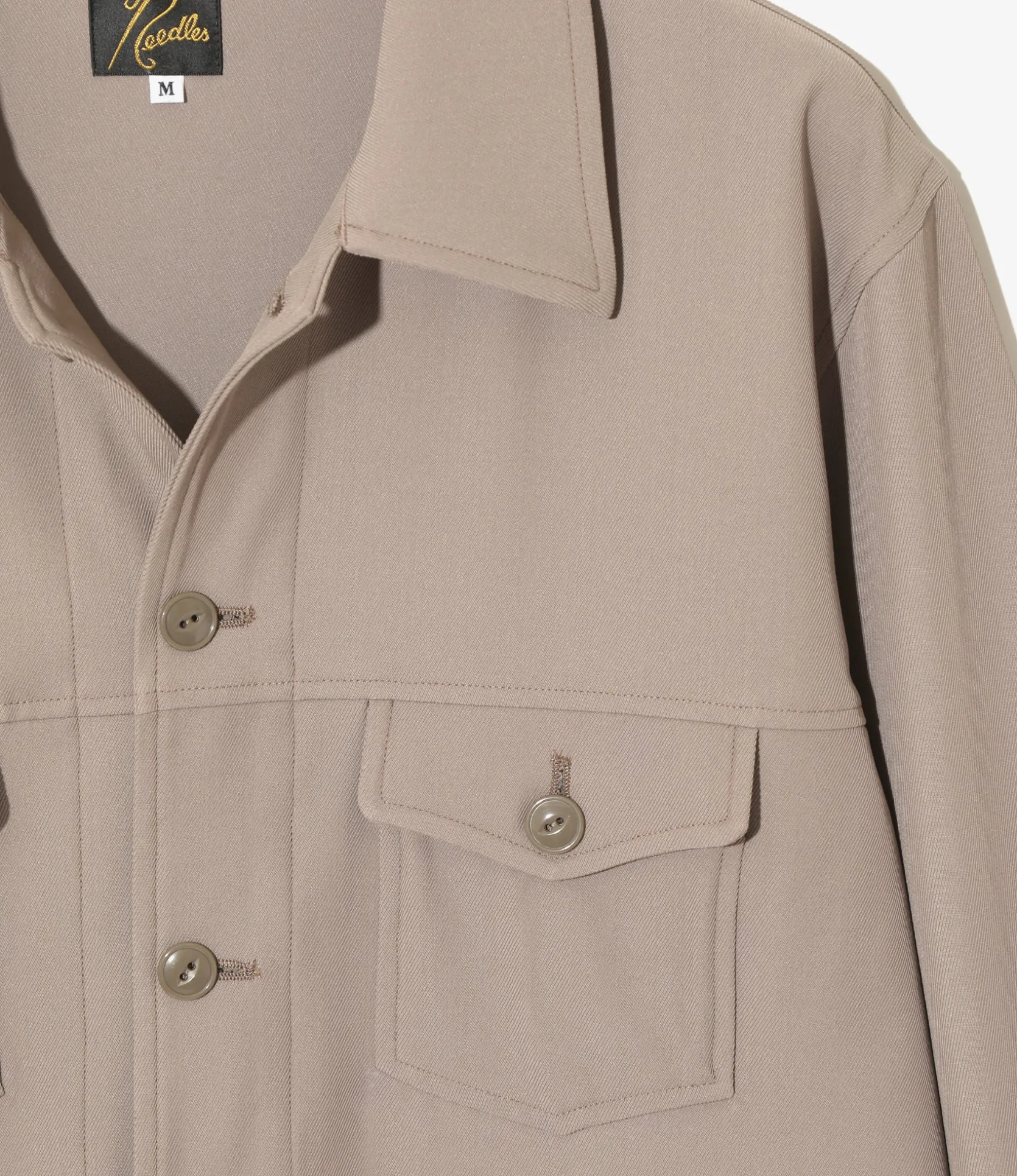 Utility Shirt - Taupe - Cavalry Twill