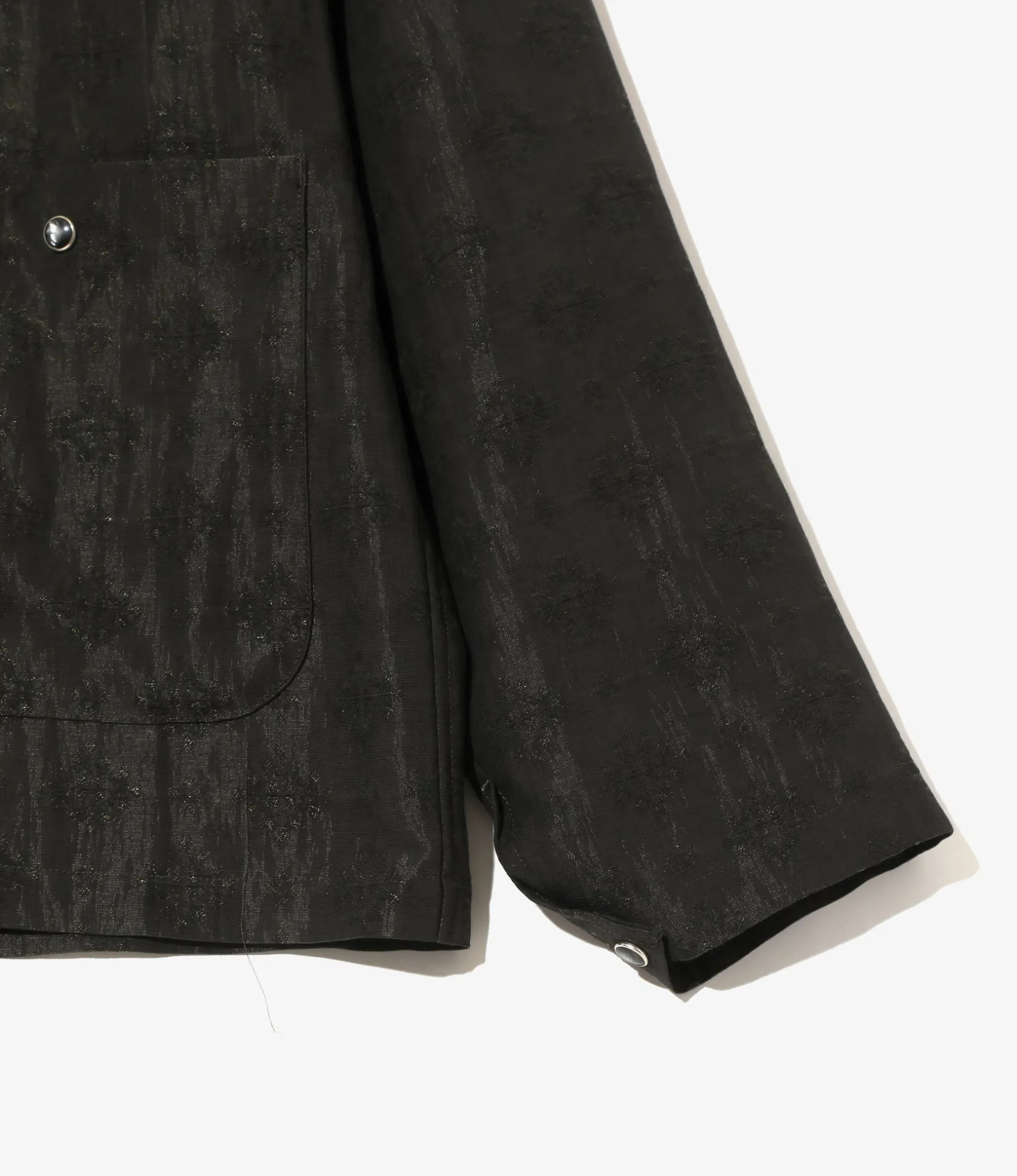 V-Neck Cowboy Shirt - Black - Bright Foulard