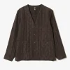 V-Neck Cowboy Shirt - Bordeaux - Bright Foulard