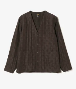 V-Neck Cowboy Shirt - Bordeaux - Bright Foulard