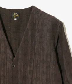 V-Neck Cowboy Shirt - Bordeaux - Bright Foulard