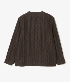 V-Neck Cowboy Shirt - Bordeaux - Bright Foulard