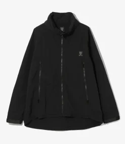 Weather Effect Jacket - Black - Nylon Taffeta