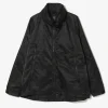 Weather Effect Jacket - Black - Jacquard Sateen / Skull&Target
