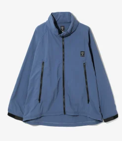Weather Effect Jacket - Blue - Nylon Taffeta