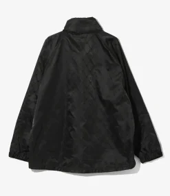 Weather Effect Jacket - Black - Jacquard Sateen / Skull&Target