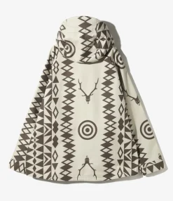 Weather Effect Jacket - Native Skull & Target - Cotton Ripstop / 3 Layer