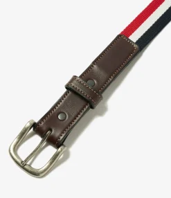 Webbing Belt - Tricolor Stripe
