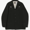 Western Leisure Jacket - Black - Poly Double Cloth