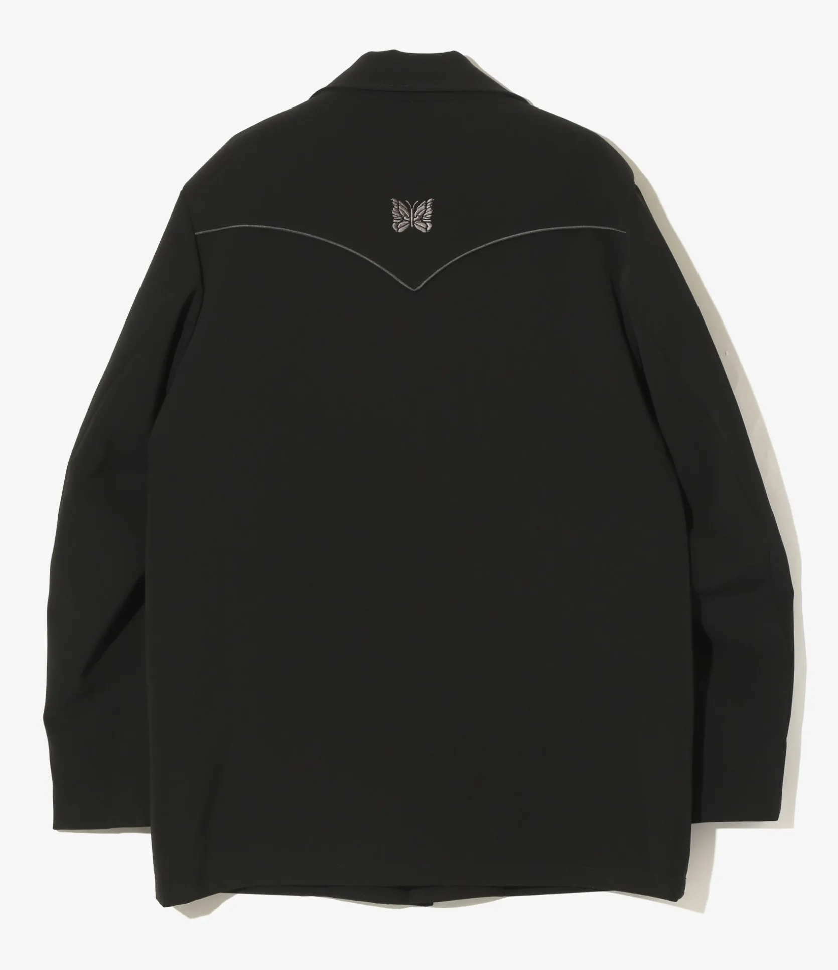 Western Leisure Jacket - Black - Poly Double Cloth
