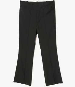 Western Leisure Pant - Black - Poly Twill