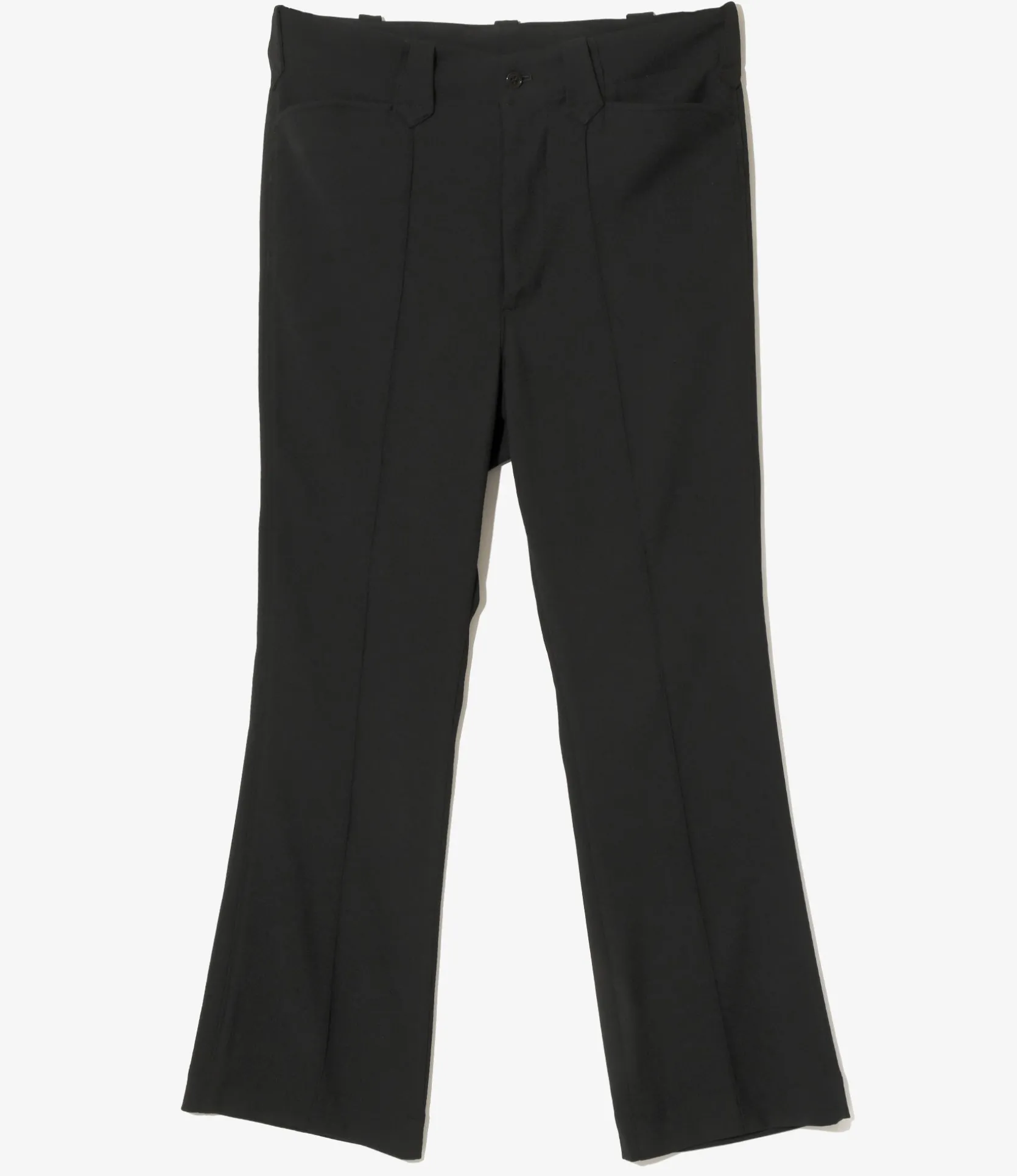 Western Leisure Pant - Black - Poly Twill