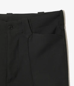 Western Leisure Pant - Black - Poly Twill