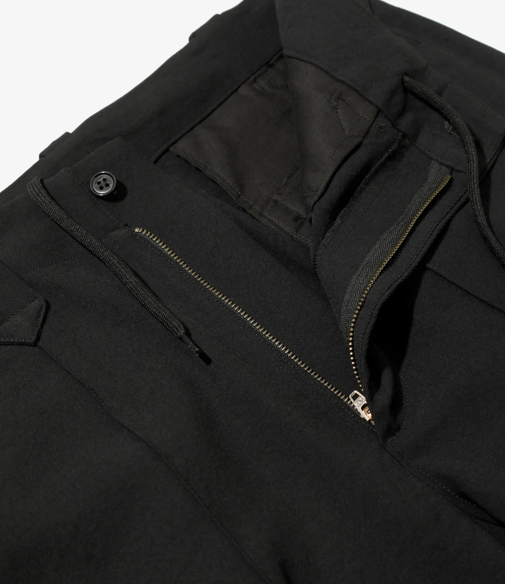 Western Leisure Pant - Black - Poly Twill