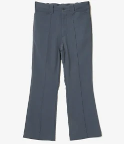 Western Leisure Pant - Slate Blue - Poly Twill