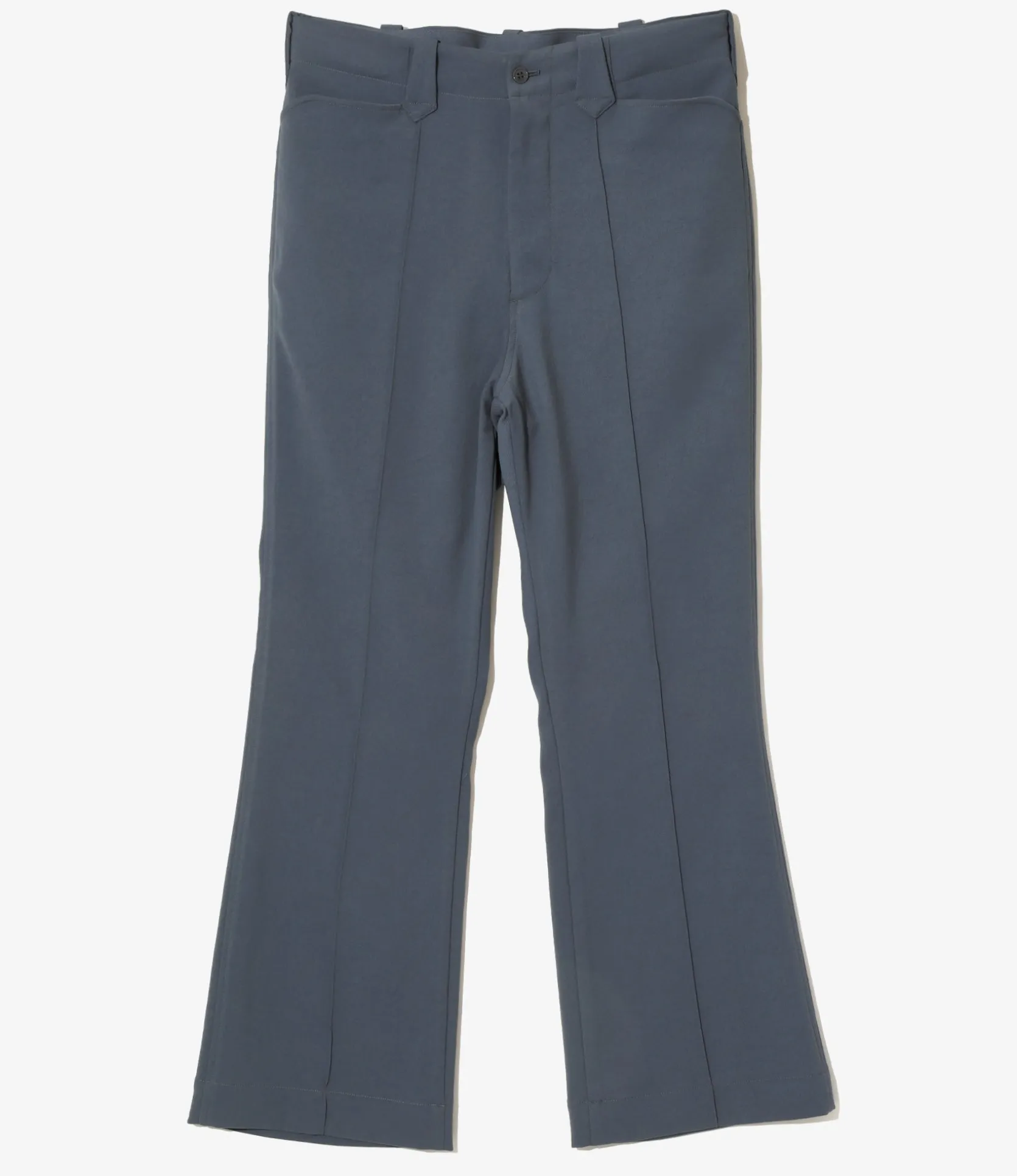 Western Leisure Pant - Slate Blue - Poly Twill