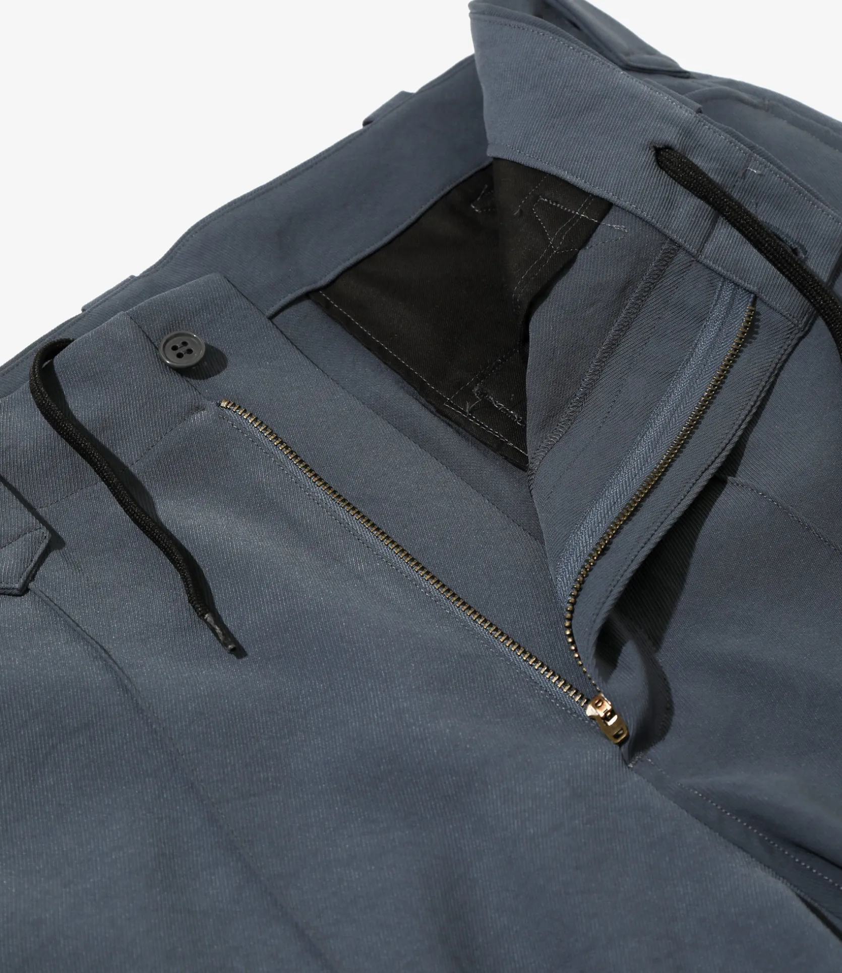 Western Leisure Pant - Slate Blue - Poly Twill