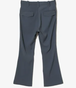Western Leisure Pant - Slate Blue - Poly Twill