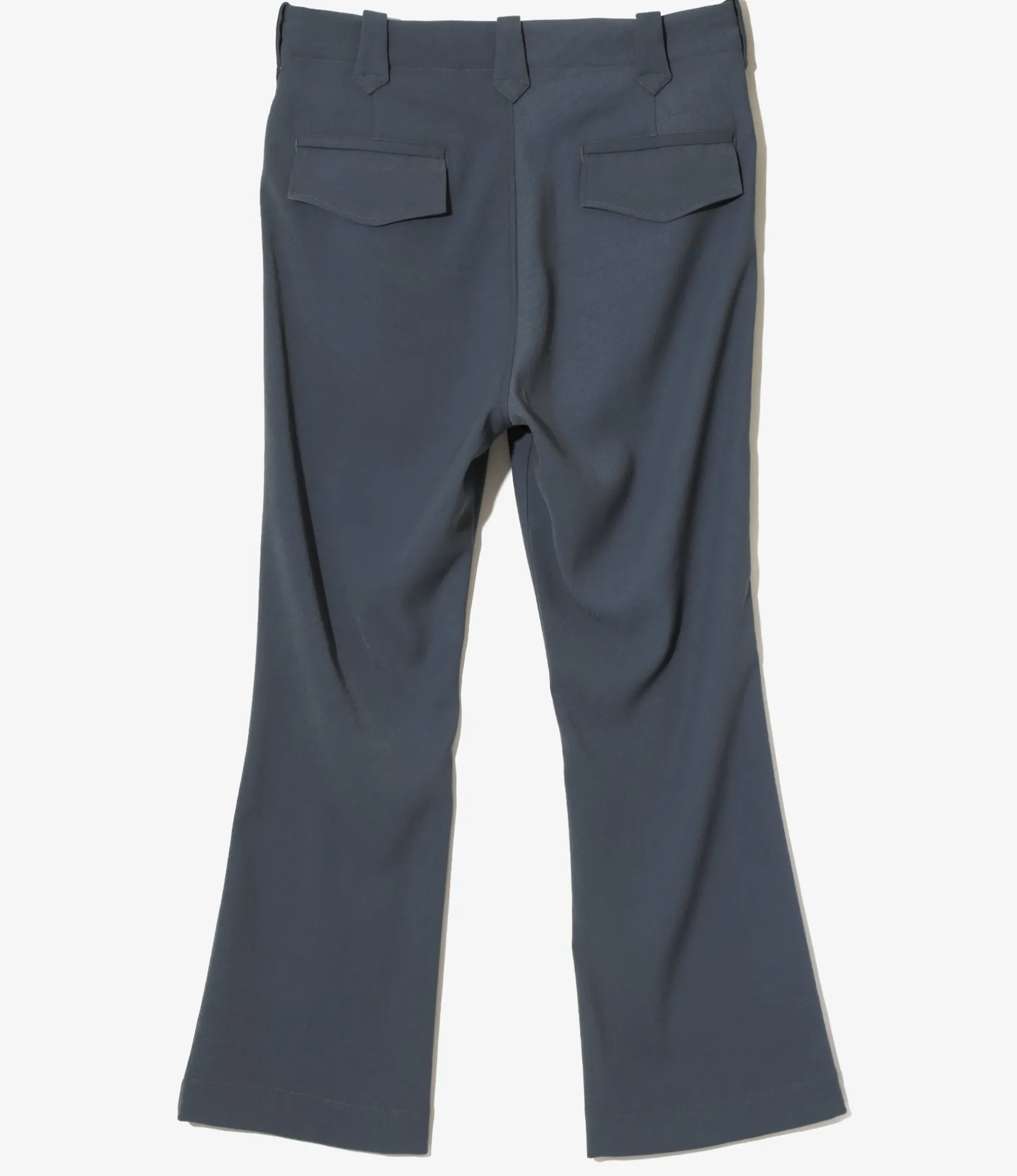 Western Leisure Pant - Slate Blue - Poly Twill