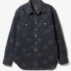 Western Shirt - Indigo - 8oz Denim / Rose Jq.