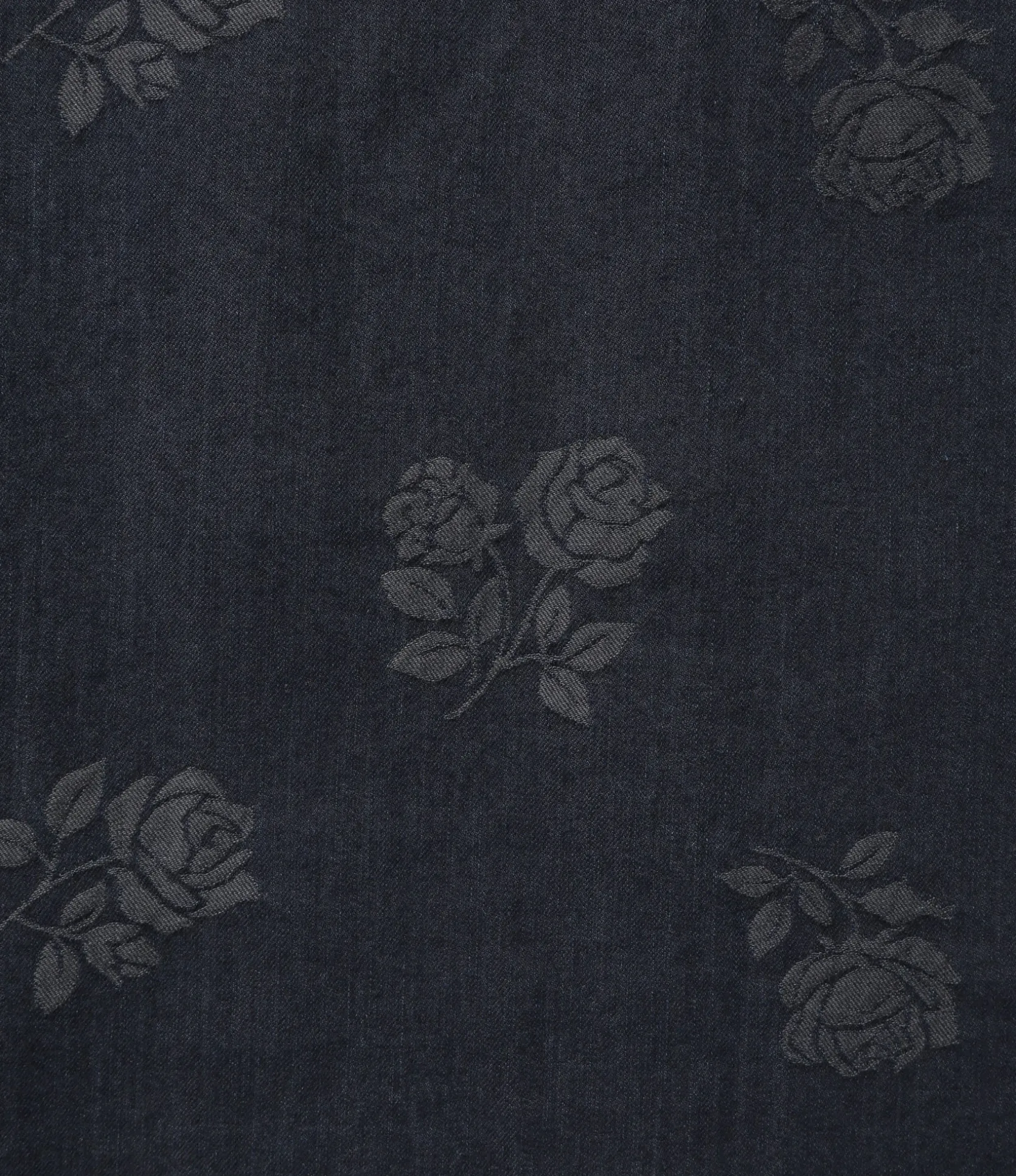 Western Shirt - Indigo - 8oz Denim / Rose Jq.