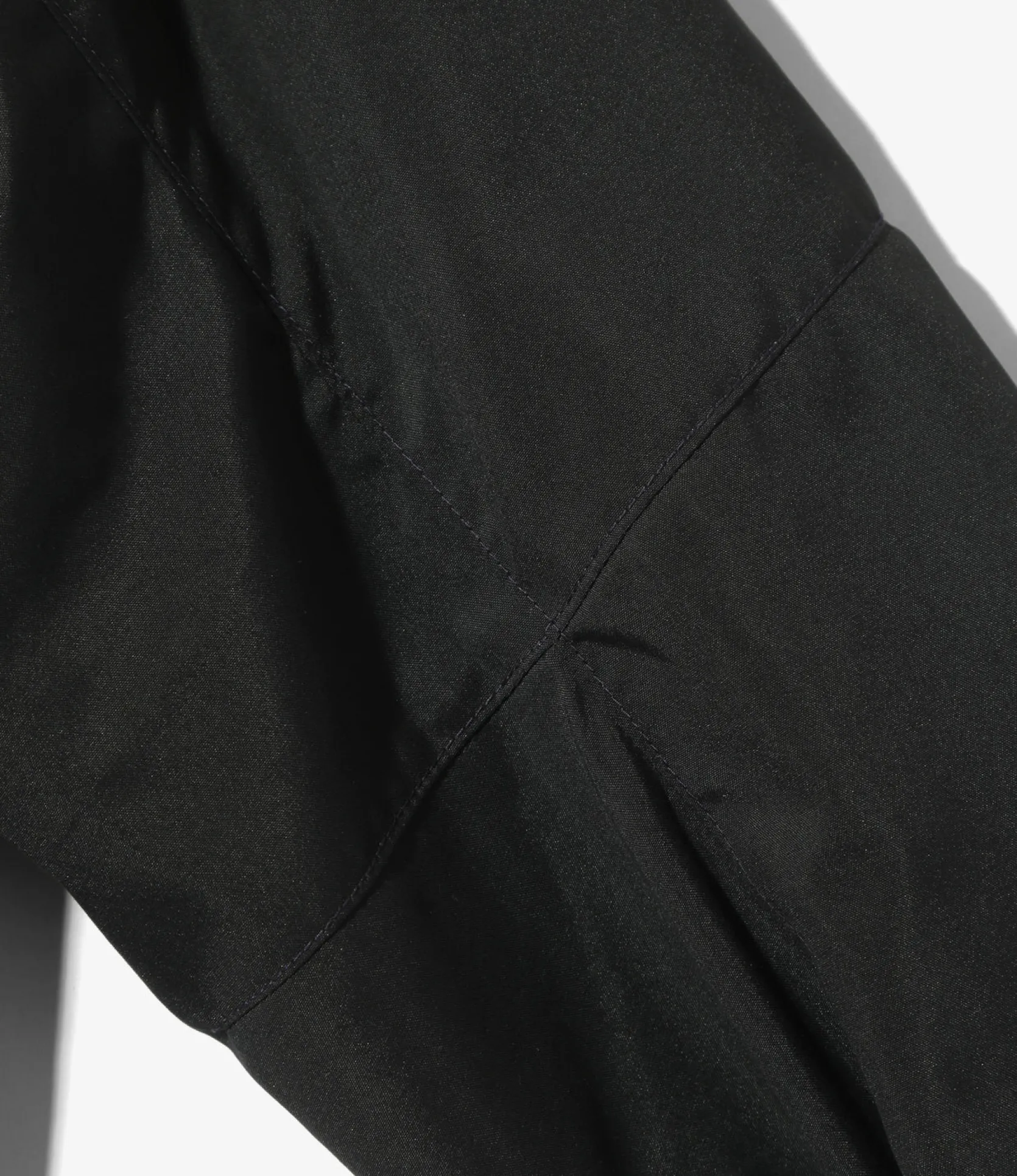 Wind Jacket - Black - Poly Brushed Taffeta