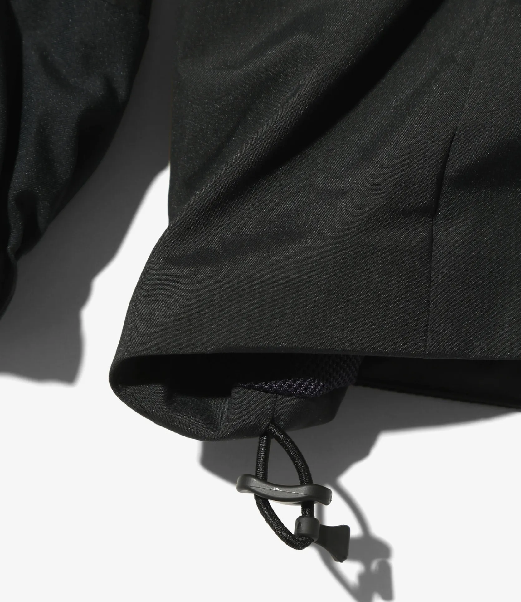 Wind Jacket - Black - Poly Brushed Taffeta
