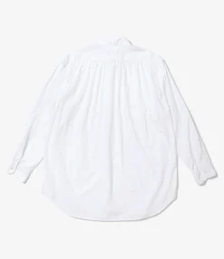 Wing Collar Shirt - White 100's 2ply Broadcloth