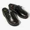 Woburn Walk X Troentorp - Swedish Clog - Alps/ Side Lace - Black