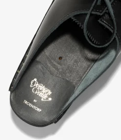 Woburn Walk X Troentorp - Swedish Clog - Alps/ Center Lace - Black