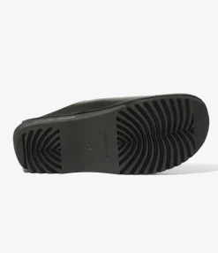Woburn Walk X Troentorp - Swedish Clog - Alps/ Center Lace - Black