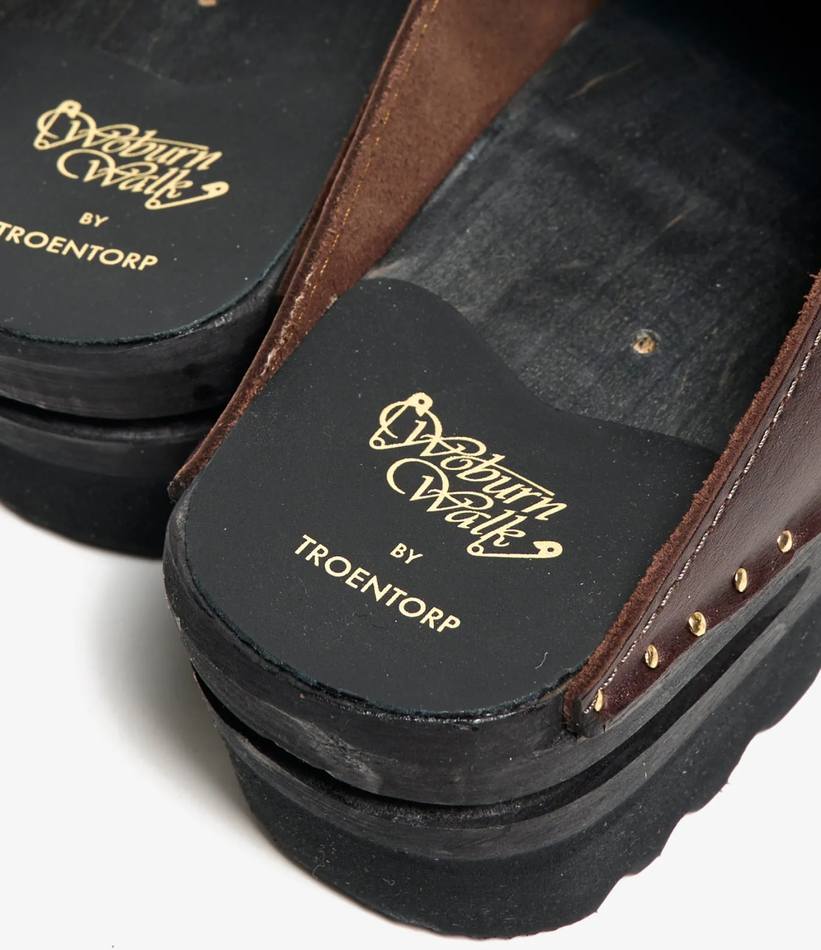 Woburn Walk X Troentorp - Swedish Clog - Alps/ Center Lace - Brown