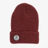 Wool Watch Cap - Burgundy