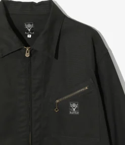 Work Jacket - Black - 11.5oz Cotton Canvas