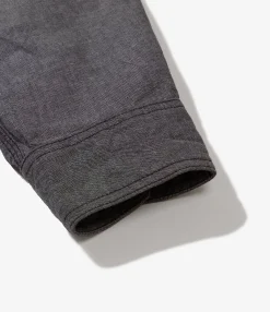 Work Shirt - Grey Cotton Chambray