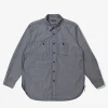 Work Shirt - Indigo Cotton Chambray