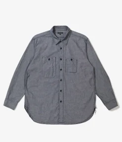 Work Shirt - Indigo Cotton Chambray